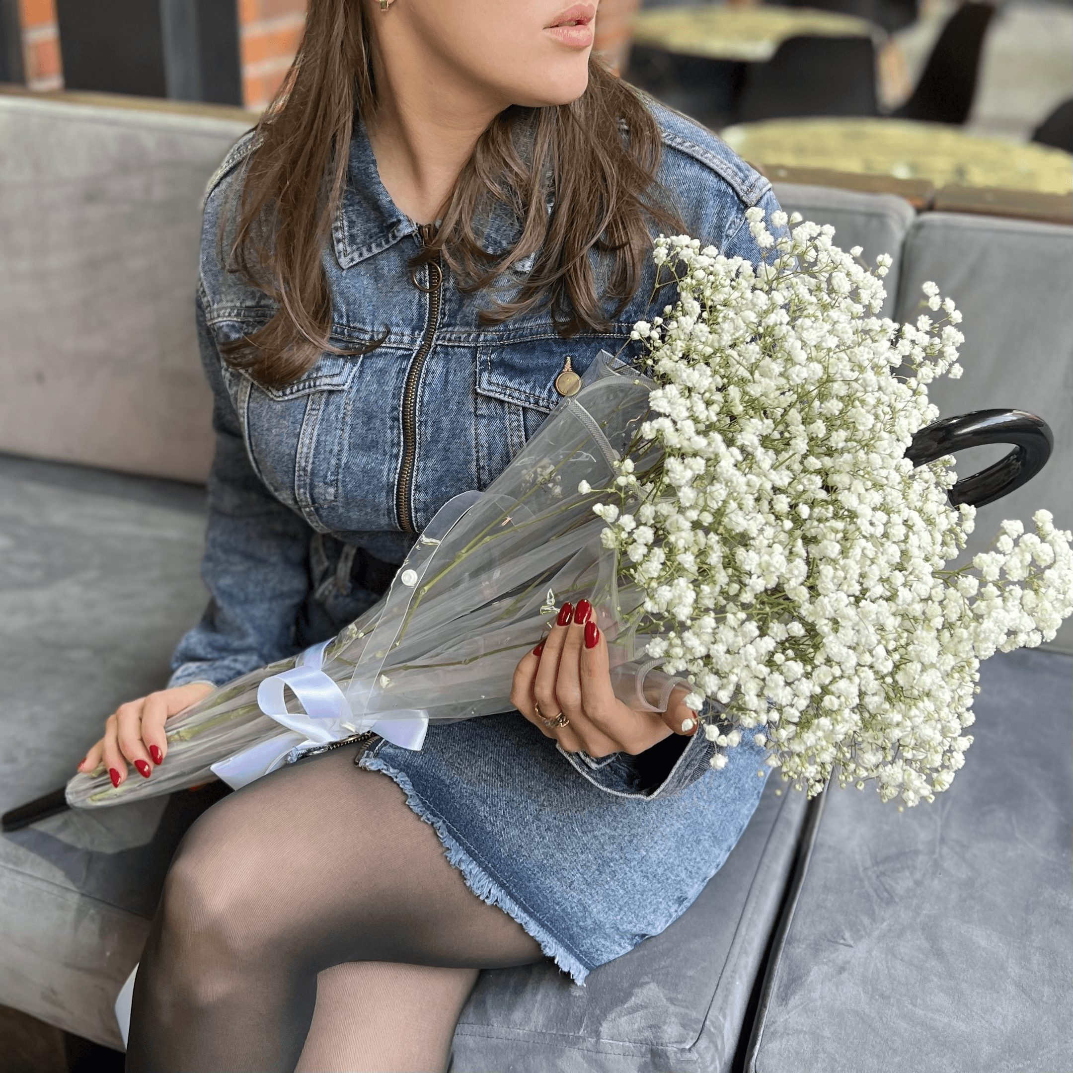 Букет в зонте «Кажется дождь собирается» SENO