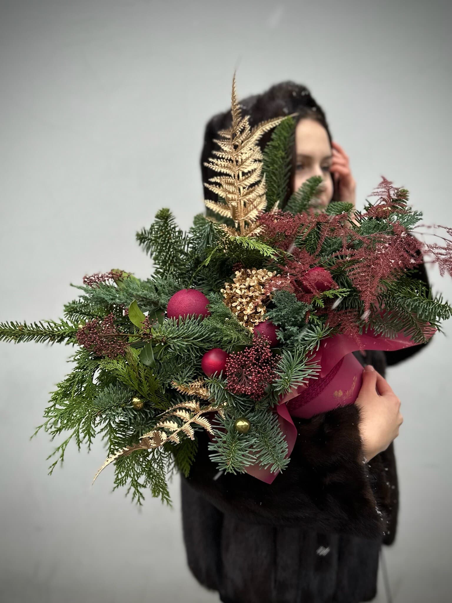 Новогодняя коробка «Бархат» SENO