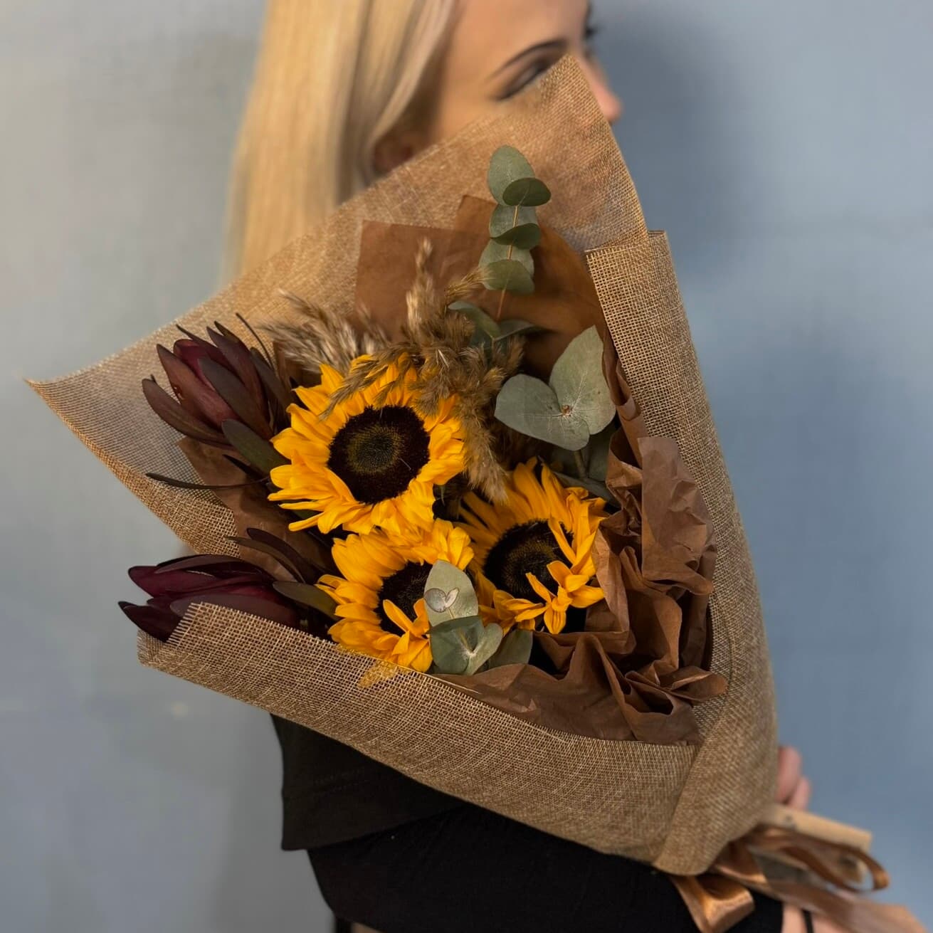 Букет «Подсолнухи зимой» SENO