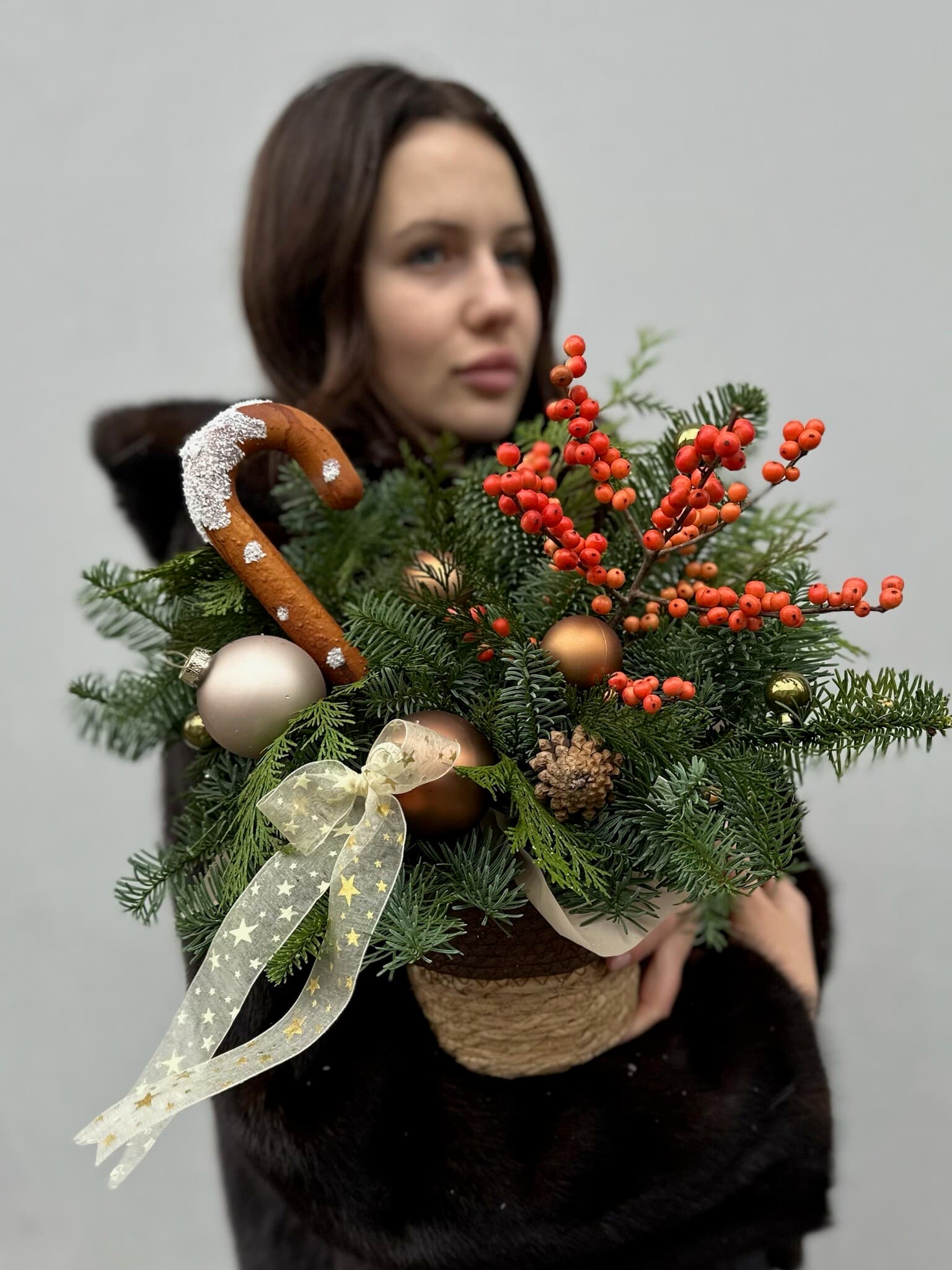 Новогодняя композиция «Облепиха» ПИК